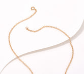 Adi Paz 14K Solid Yellow Gold Textured Circle Necklace 18" (QVC $463)